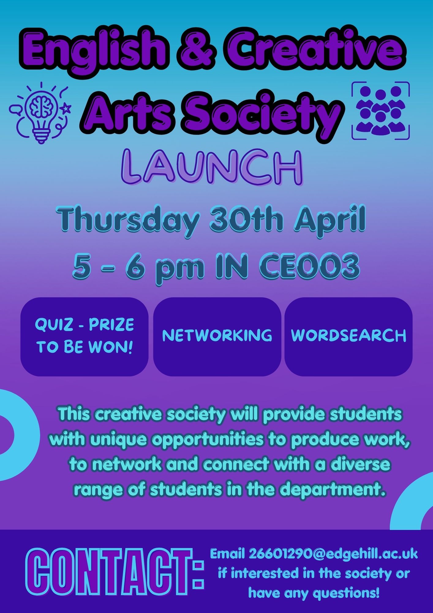 creative society launch